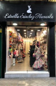 Colección Flamenca Estrella Sánchez Flamenca, traje de flamenca Granada